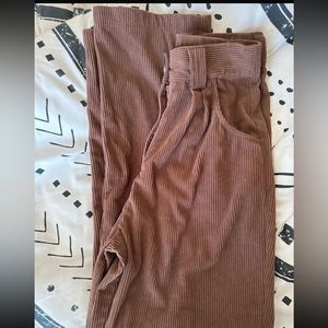 🚫SOLD NWOT Halara Corduroy Wide Leg Pant